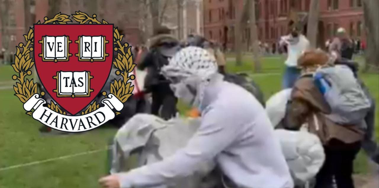 Harvard University Gaza protests