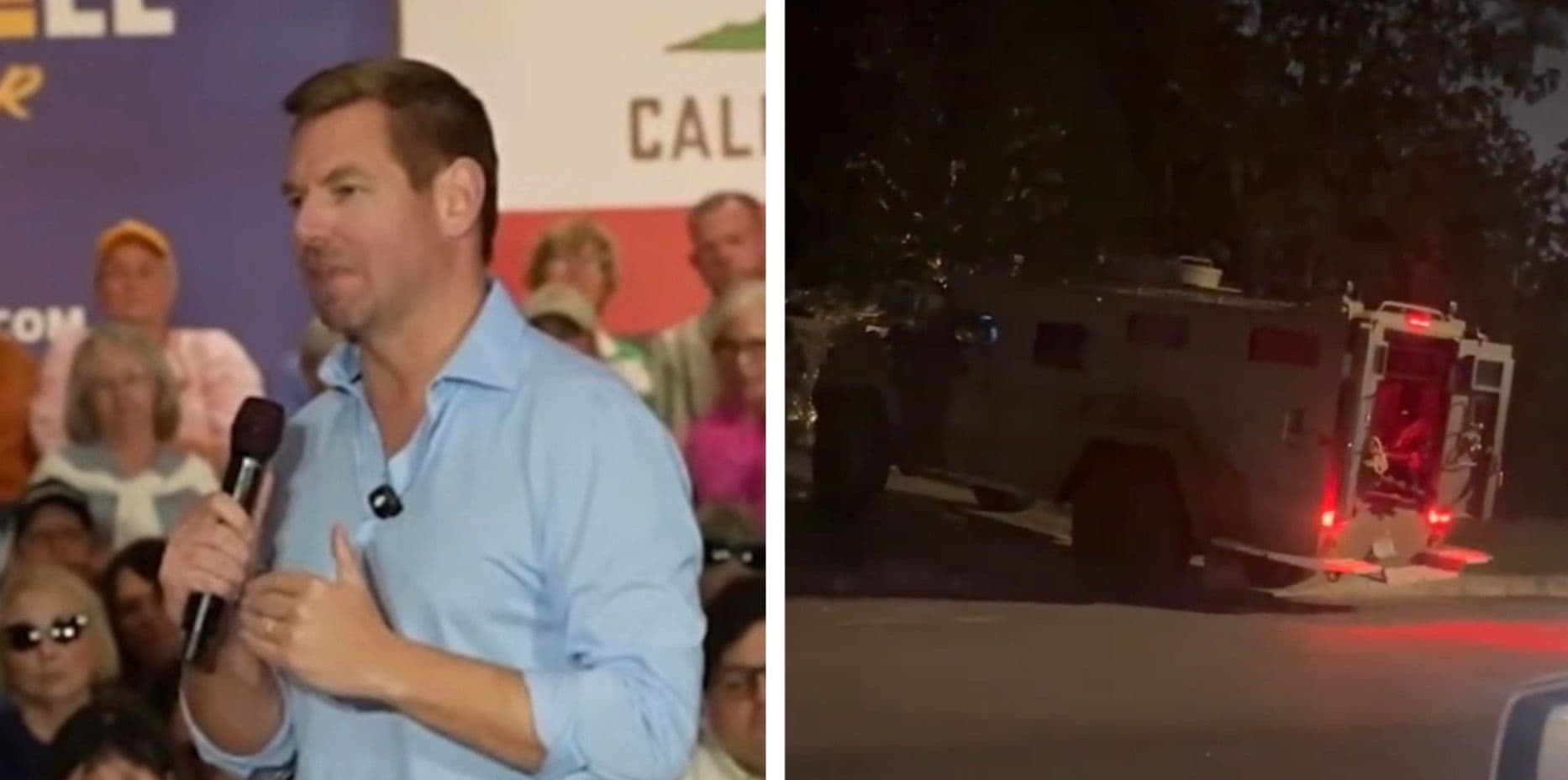 BREAKING: Beverly Hills mansion raided by feds as part of Eric Swalwell probe