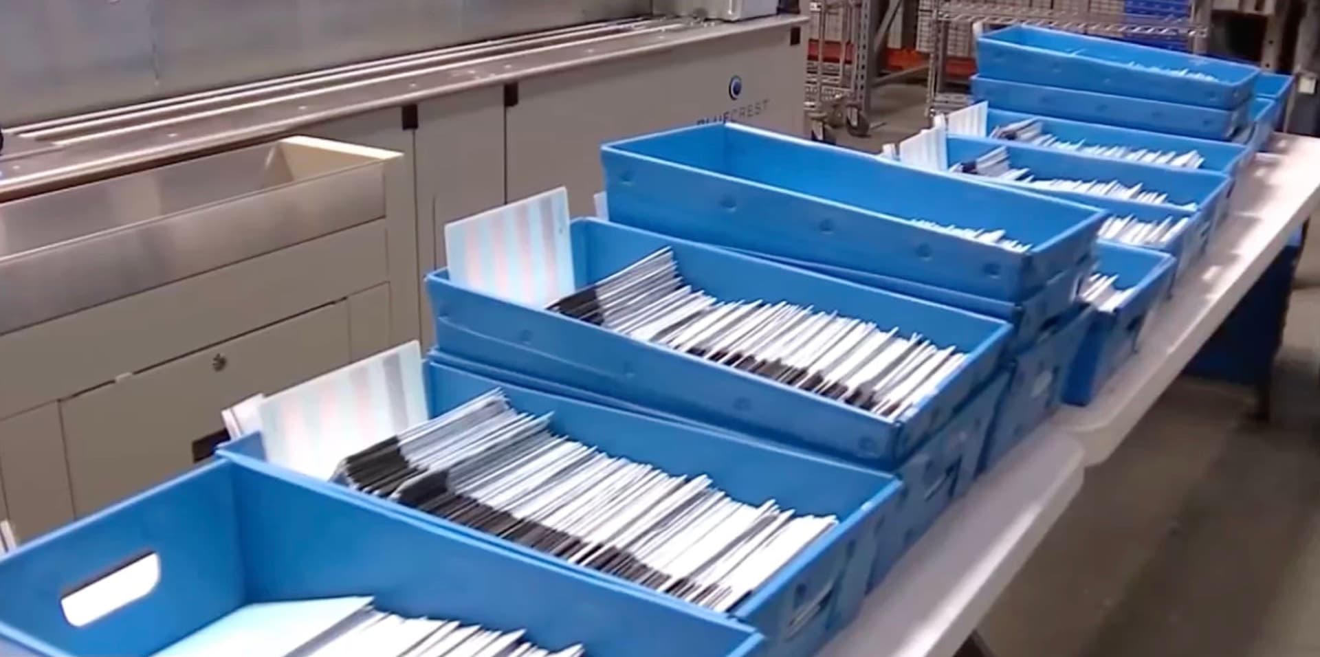California voting ballots