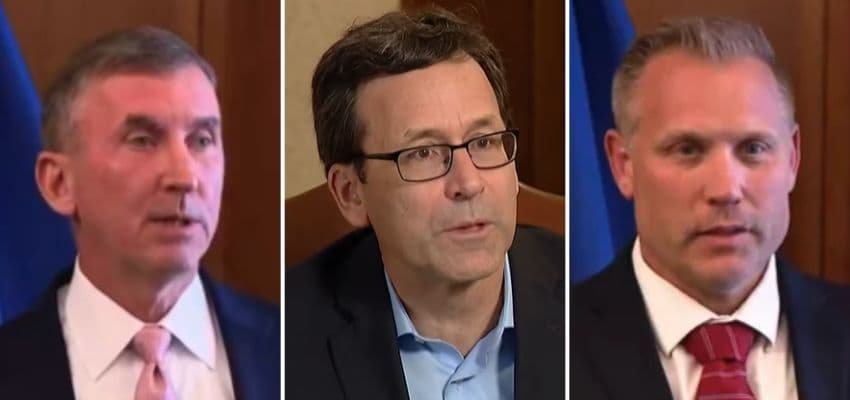 Neil Floyd, Bob Ferguson, Pete Serrano
