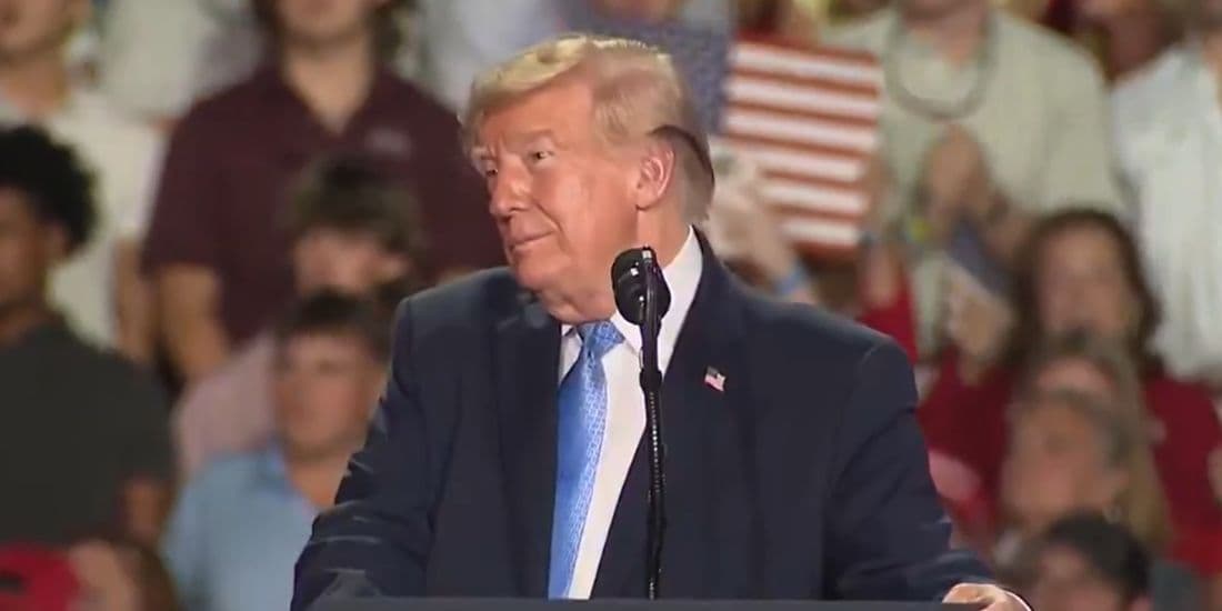 Trump at rally