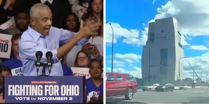 Obama demolished for comparing Trump’s decor to Cheesecake Factory after adding massive eyesore to Chicago’s skyline